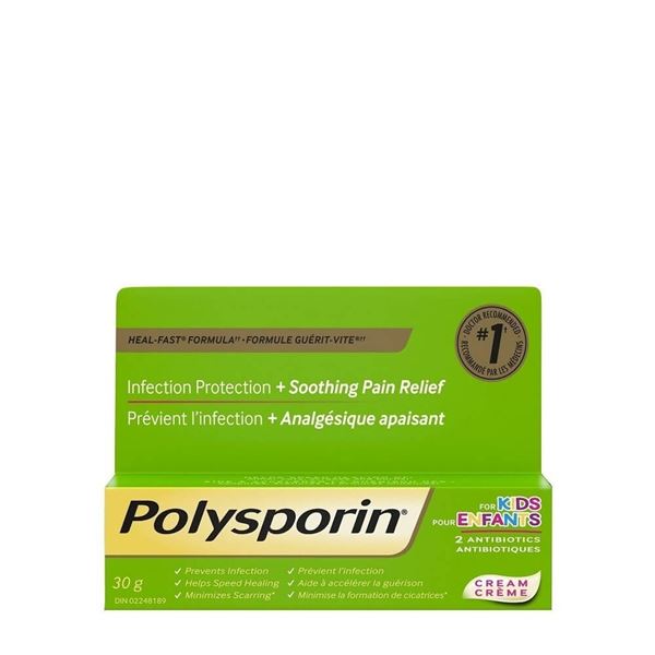 NEW 30G BOTTLE OF POLYSPORIN FOR KIDS CREAM