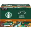 Image 1 : NEW BOX OF 10 STARBUCKS HOUSE BLEND KEURIG COFFEE