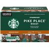 NEW BOX OF 10 STARBUCKS PIKE PLACE KEURIG COFFEE