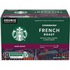 NEW BOX OF 10 STARBUCKS FRENCH ROAST KEURIG COFFEE