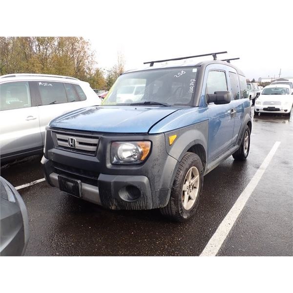 2007 Honda Element Speeds Auto Auctions