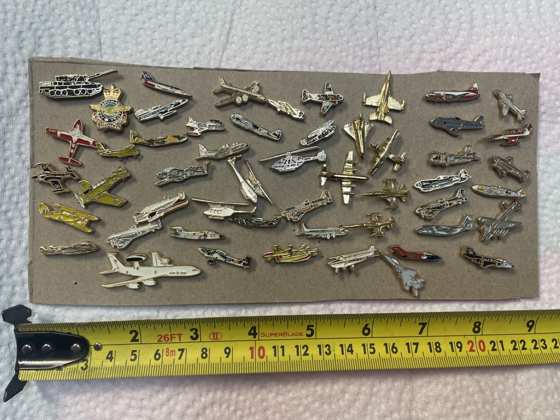 Airplane Pins as Shown