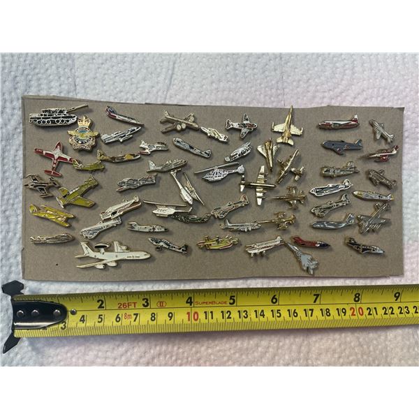 Airplane Pins as Shown