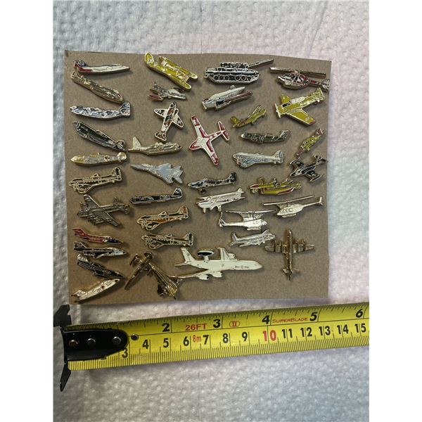 Airplane Pins as Shown
