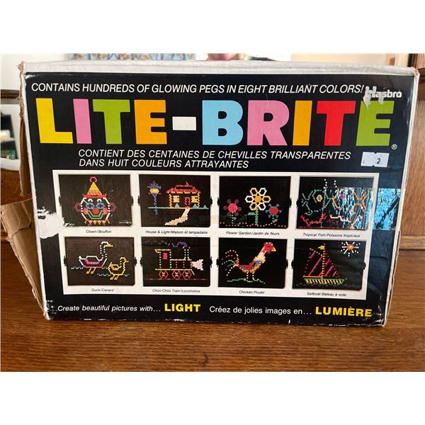 Lite Brite Childrens Toy