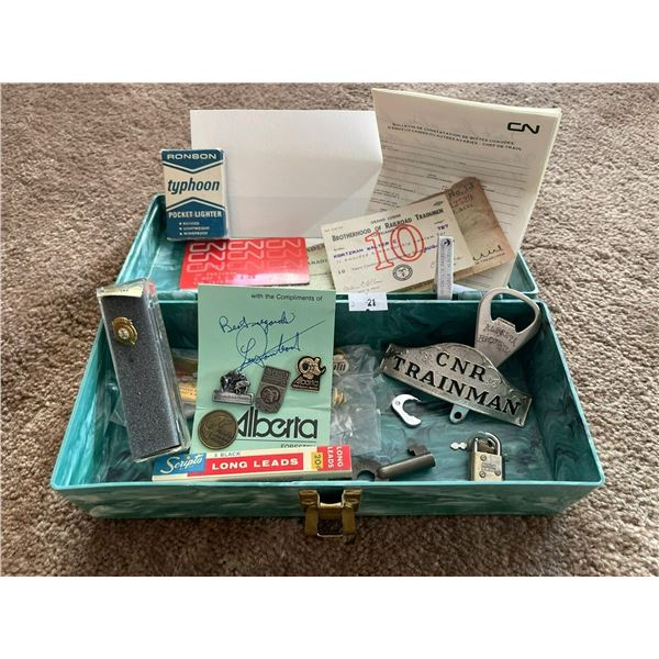 CNR Pins Antique CNR Trainman Hat Badge Hat Badge