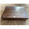 Image 2 : Rogers Bros Silverplate Silverware Collection Oak Case
