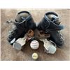 Image 1 : Antique Roller Skates - Snow Boots - Baseball