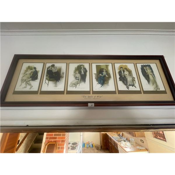 The Spoils Of War Print 27 x 9 & Austrian Bells