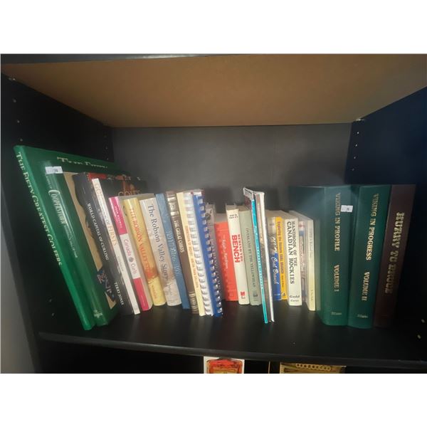 Book Collection The Robson Valley Story Birds Alberta Great Chiefs Golf Books