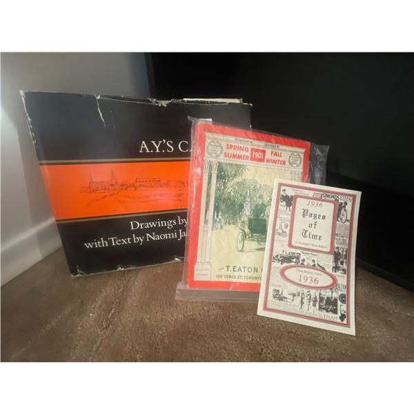 Antique Eatons Catalogue & Drawings AY Jackson