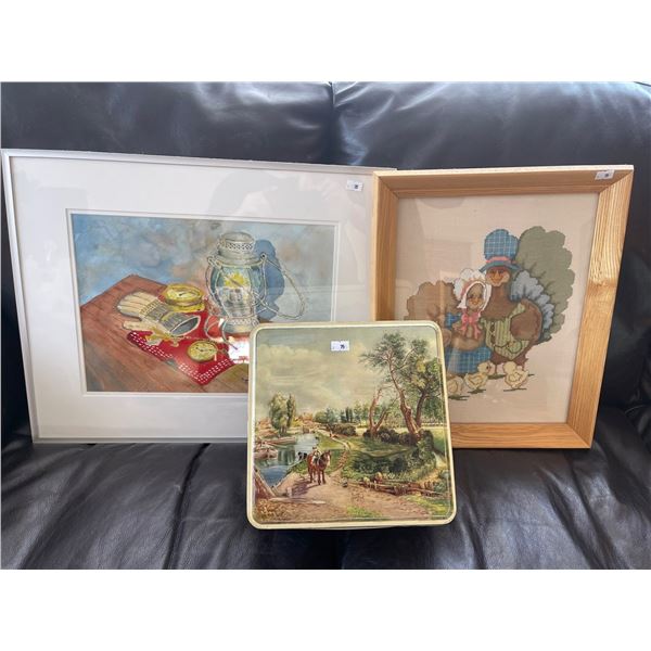 Kitchen Picture Collection Needlepoint