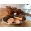 Image 1 : Copper Measuring Cups Collection