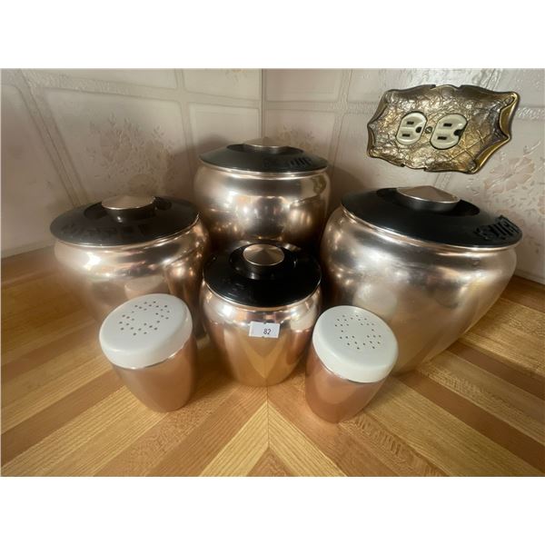 Metal Canister Set