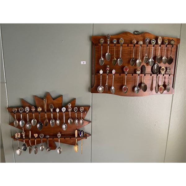 Spoon Collection & Wood Holders