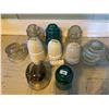 Image 2 : Glass Insulator Collection 3 Coloured CNR GTP