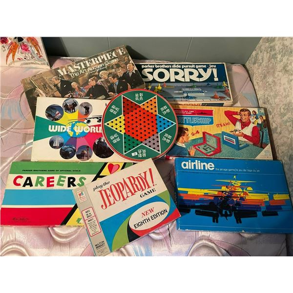 Board Game Collection Sorry Battleship Jeopardy Mastermind