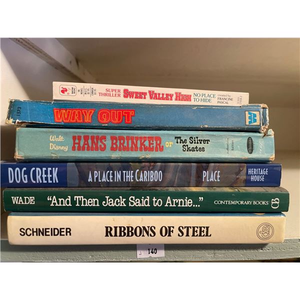 Story Northern Alberta Railway SIlver Skates Book Collection