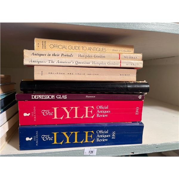 Antique Guide Books Depression Glass