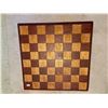 Image 1 : Antique Wood Chess Board - No Pieces