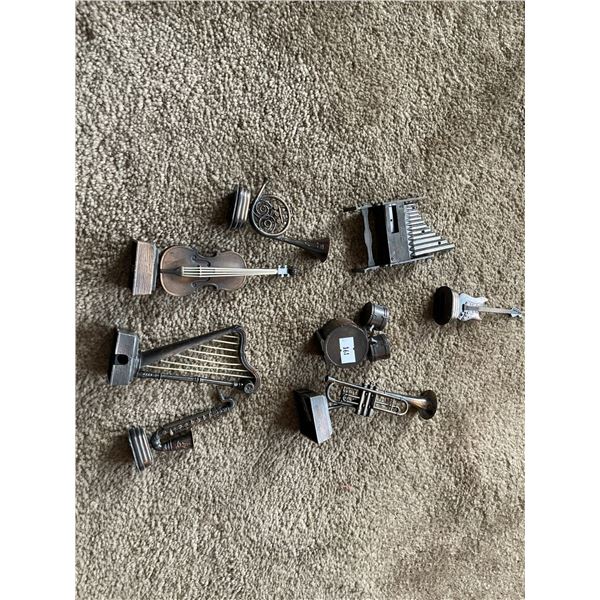 Pencil Sharpener Collection Musical Instruments