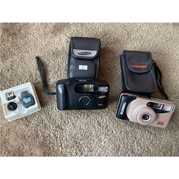 Bell & Howel PZ118OD Zoom Samsung 35MM Cameras & Fit Bit