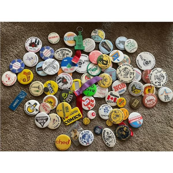 Pin Collection Jasper Politics Railway 1970