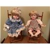 Image 1 : Two Dolls In Chairs