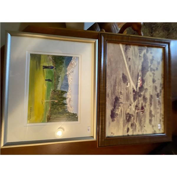 Antique Picture Farm & Golf Picture