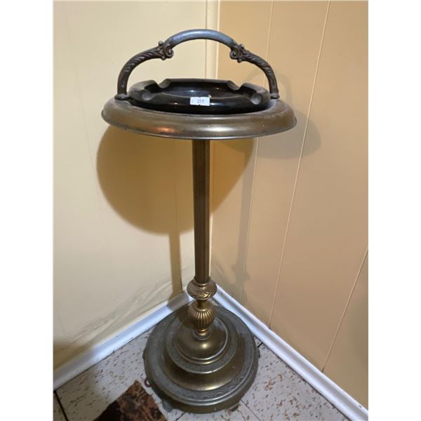 Georgian Parlour Ashtray Brass