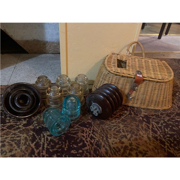 Insulator Collection & Fishing Tackle Holder