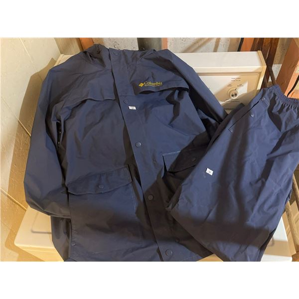 Columbia Rain Gear Jacket & Pants Size Medium