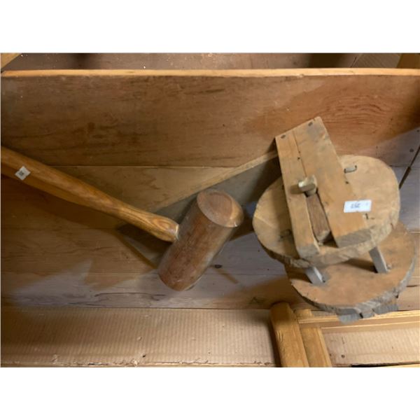 Antique Wooden Mallet