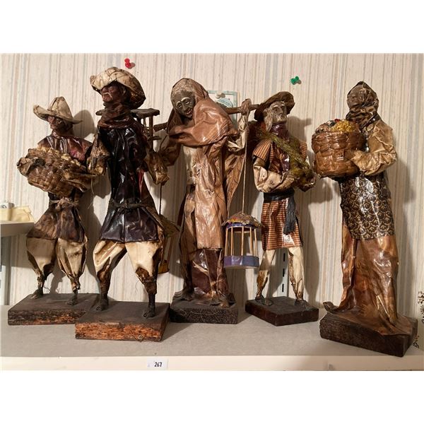 Paper Machette Doll Collection