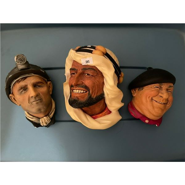 Miner Arabian Bossom Heads