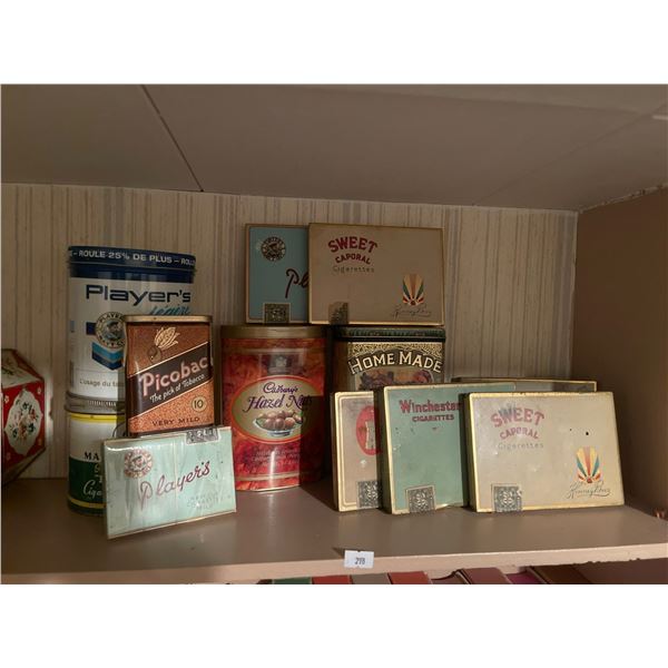 Tobacco Tin Collection