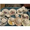 Image 2 : English China Tea Cup Collection Wedgewood, Queen Ann, Royal Albert, Paragon