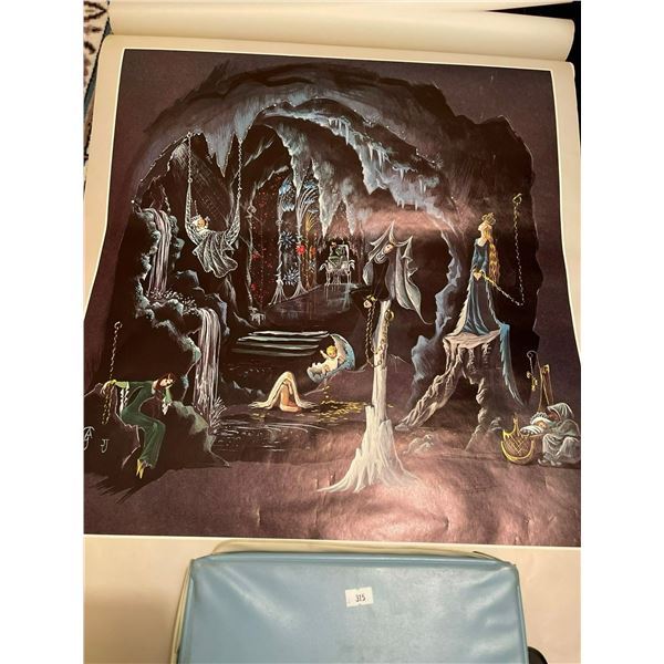 Andersons World Fantasy Poster, Unicorn,