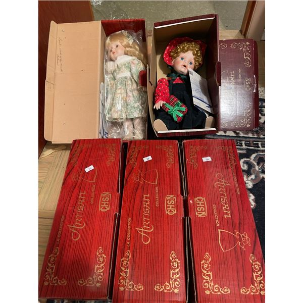Artisan Collection Porcelain Dolls