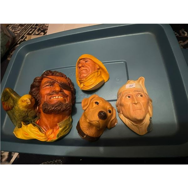 Bosson Head Collection Large Pirate Scrooge