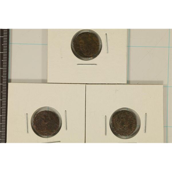 3 ROMAN ANCIENT COINS