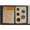 Image 2 : 1971 BRITAIN 5 COIN UNC FIRST DECIMAL COIN SET IN