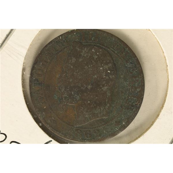 1862 FRANCE 5 CENTIMES