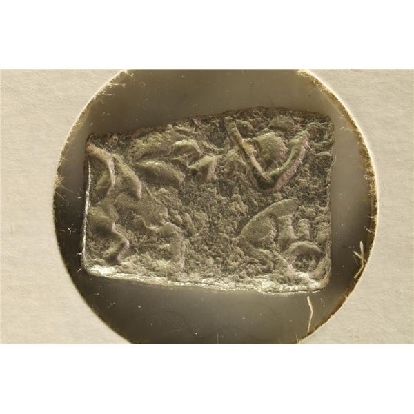 INDIA SILVER PUNCH COIN FROM 400B.C.-100A.D.