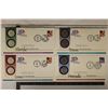 Image 1 : 4 STATE QUARTER SETS IN FDC: 2004-P&D IOWA,