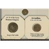 Image 1 : 3 ROMAN ANCIENT COINS: 383-406 A.D. ARCADIUS,