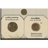 Image 2 : 3 ROMAN ANCIENT COINS: 383-406 A.D. ARCADIUS,