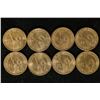 Image 2 : 8 PRESIDENTIAL $1 COINS: 2007-D JAMES MADISON &