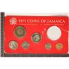 Image 1 : 1971 JAMAICA UNC SPECIMEN SET IN ORIGINAL