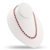 Image 1 : 29.03 ctw Ruby and 5.15 ctw Diamond 14K Yellow Gold Necklace